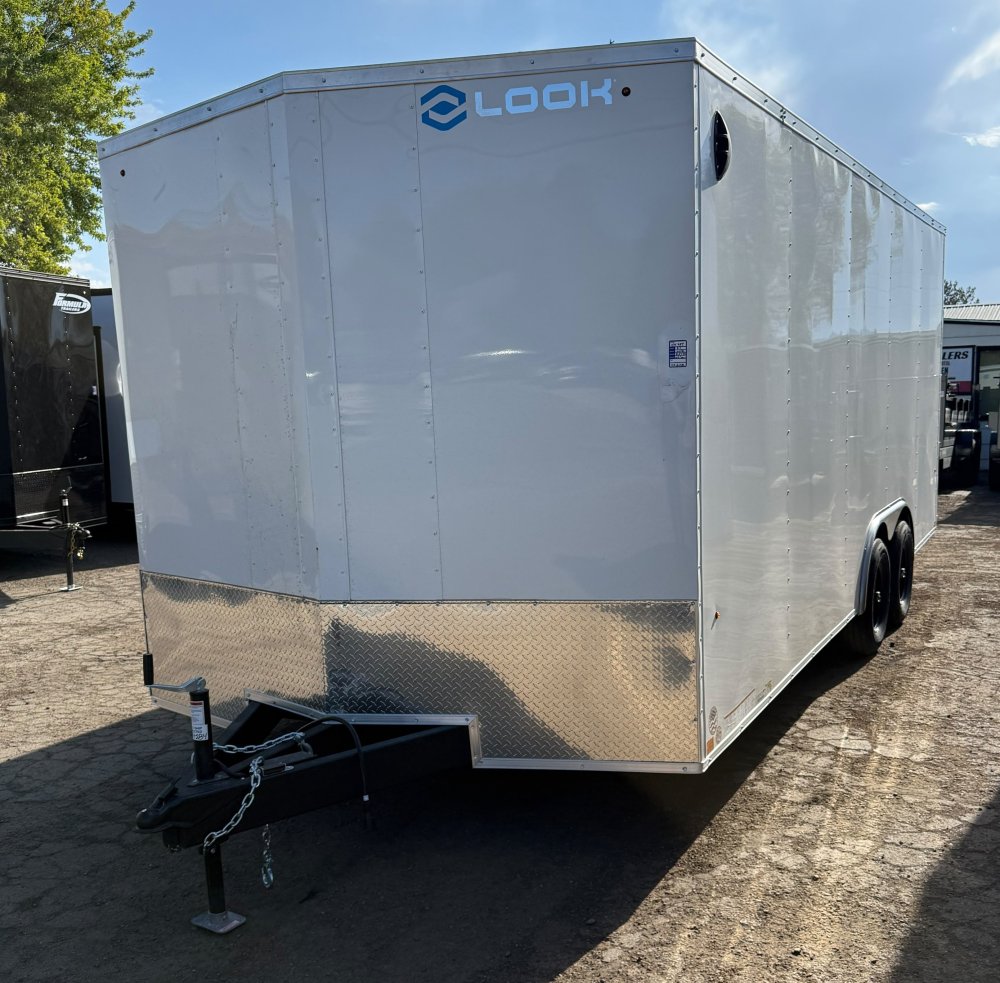 8.5x20 lOOK ST DLX Enclosed Car Haule