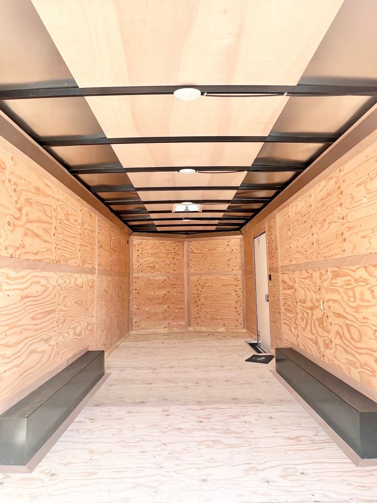 8.5x20 Forest River Cargo King Enclosed Trailer - Diamond Ice - 10K GVWR