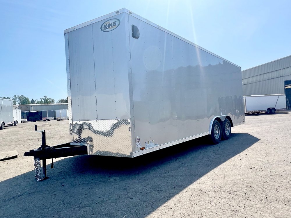 8.5x20 Forest River Cargo King Enclosed Trailer - Diamond Ice - 10K GVWR