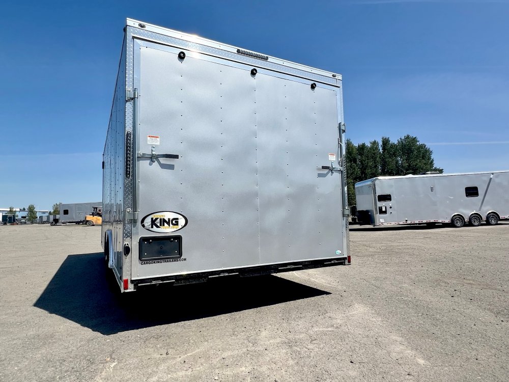 8.5x20 Forest River Cargo King Enclosed Trailer - Diamond Ice - 10K GVWR