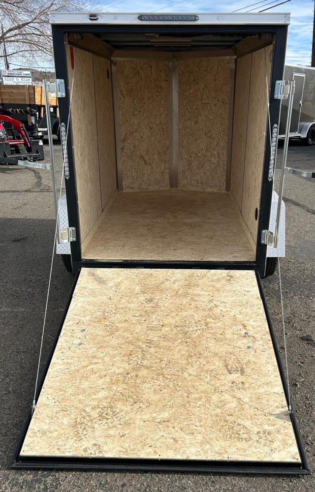 5 x 8 Traverse Flat Top V-Nose Enclosed Cargo Trailer 3K