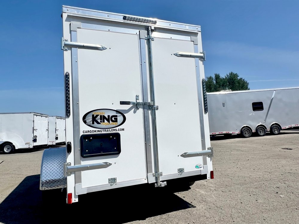 5x8 Forest River Cargo King Enclosed Cargo Trailer - White - 3K GVWR