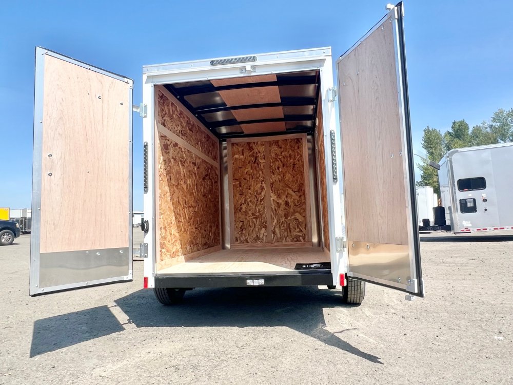 5x8 Forest River Cargo King Enclosed Cargo Trailer - White - 3K GVWR