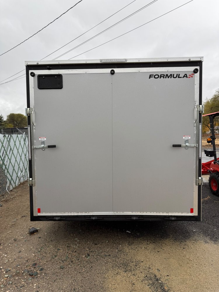 FORMULA CONQUEST SE 8.5' &times; 24' ENCLOSED CAR HAULER - SILVER - 9,900 LB GVWR