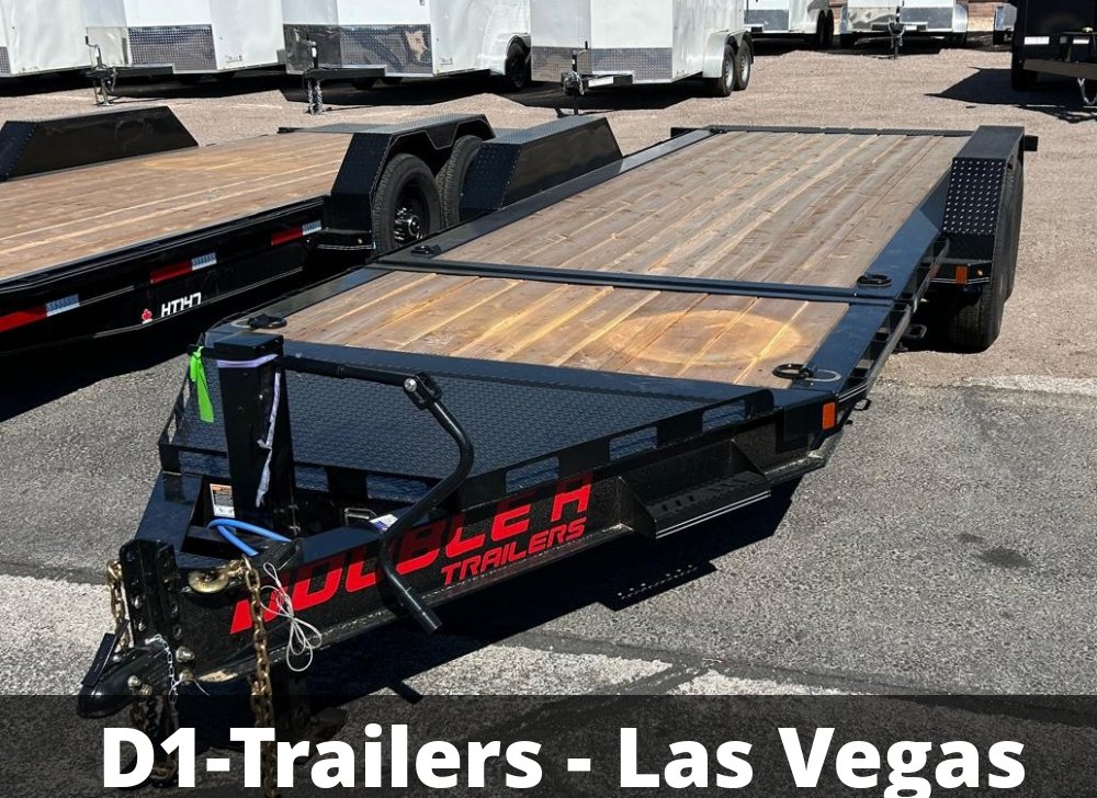 7x20 Cushion Tilt Trailer 14K GVWR | Double A Trailers