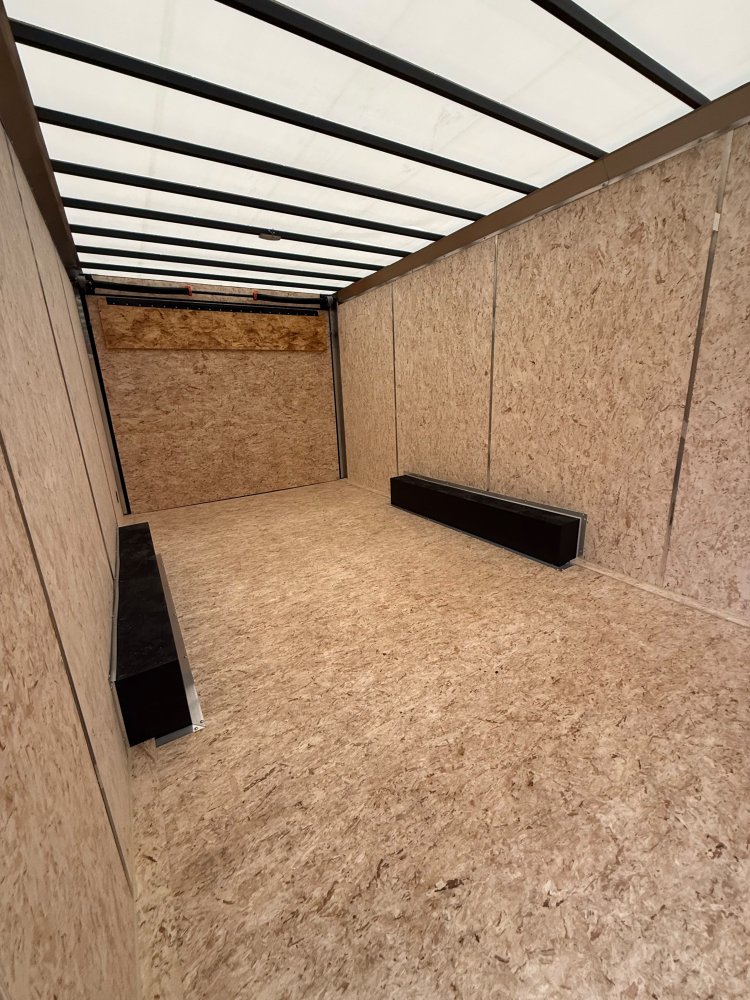 FORMULA CONQUEST SE 8.5' &times; 20' ENCLOSED TRAILER - CHARCOAL WITH BLACK TRIM - 7,000 LB GVWR