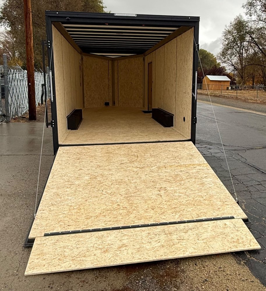 FORMULA CONQUEST SE 8.5' &times; 20' ENCLOSED TRAILER - CHARCOAL WITH BLACK TRIM - 7,000 LB GVWR