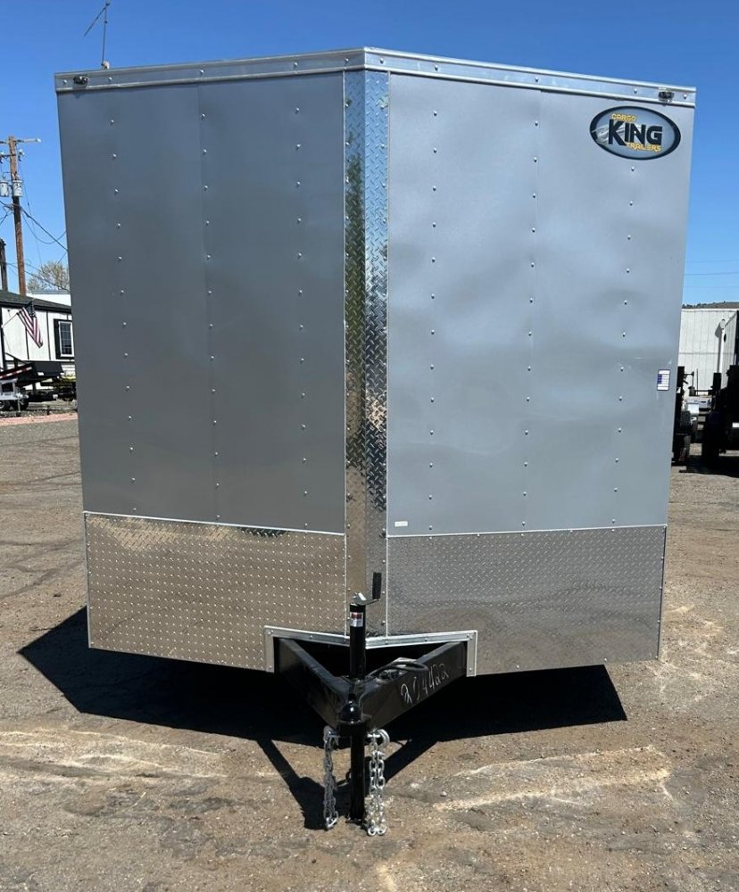 8.5x16 Forest River Cargo King Enclosed Trailer - Diamond Ice - 7K GVWR TA