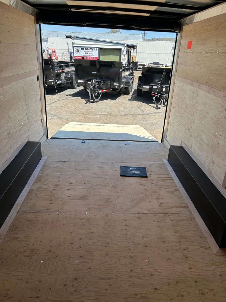 8.5x16 Forest River Cargo King Enclosed Trailer - Diamond Ice - 7K GVWR TA
