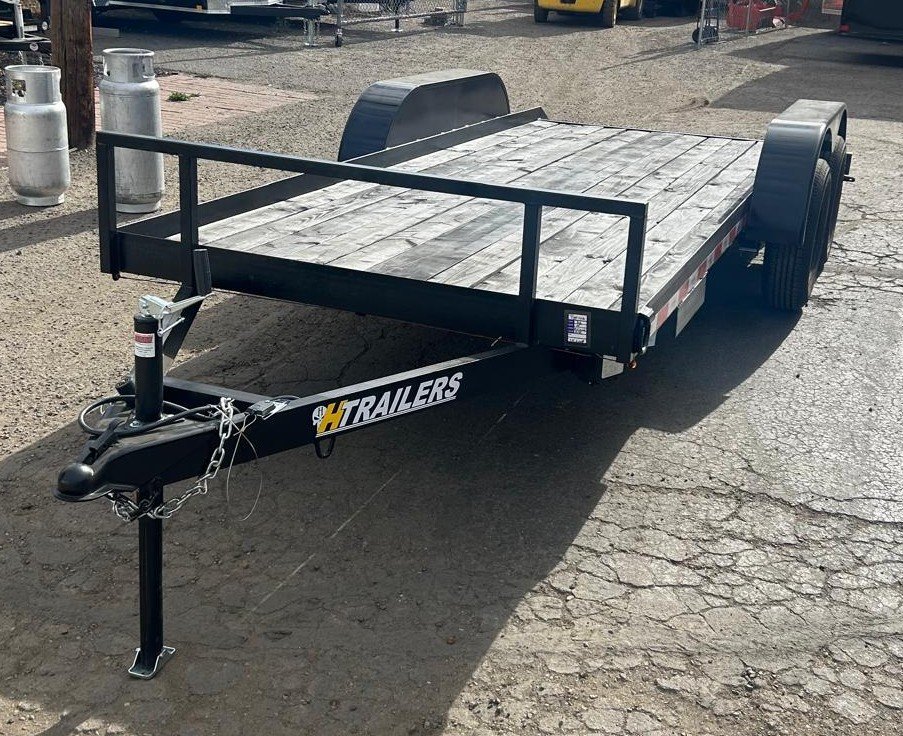 H Trailers 5.5x16 7K Car Hauler with Dovetail - American Made