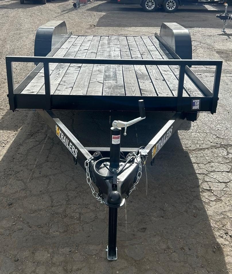 H Trailers 5.5x16 7K Car Hauler with Dovetail - American Made