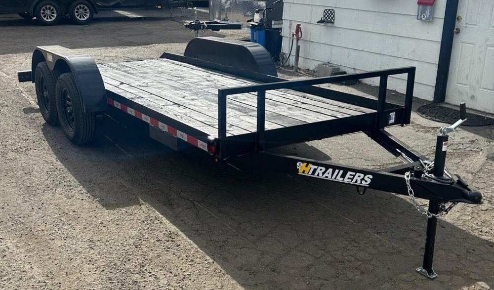 H Trailers 5.5x16 7K Car Hauler with Dovetail - American Made