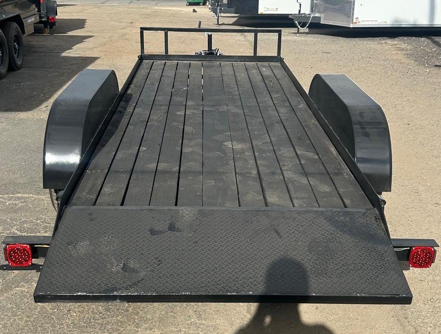 H Trailers 5.5x16 7K Car Hauler with Dovetail - American Made