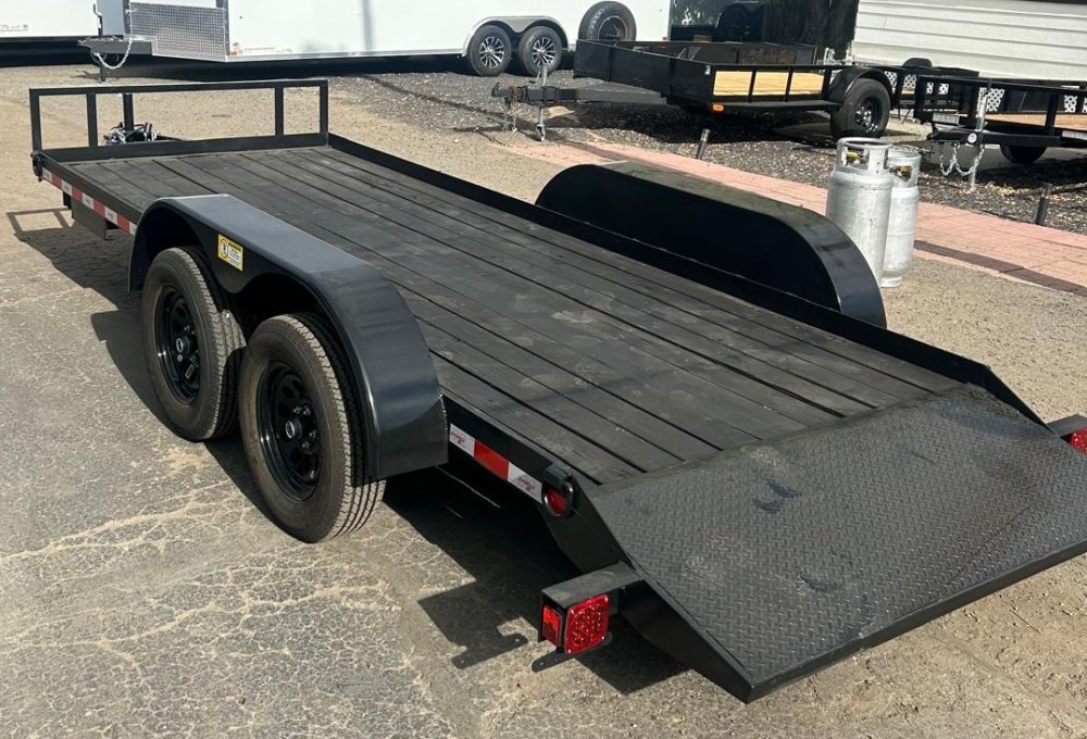 H Trailers 5.5x16 7K Car Hauler with Dovetail - American Made