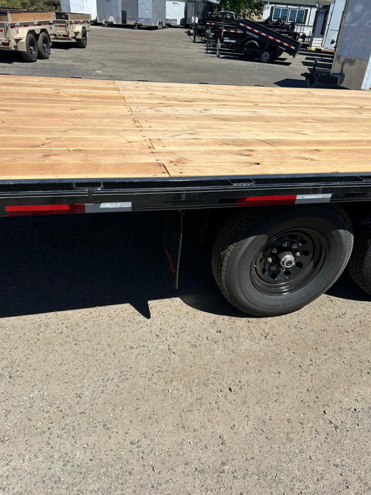 8x24 Double A Highboy Equipment Trailer - 14,000 lb GVWR