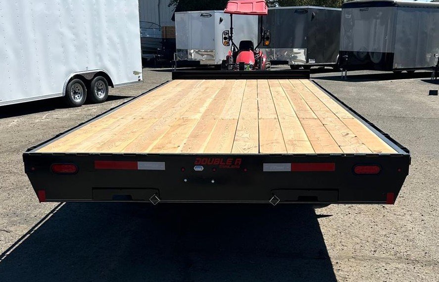 8x24 Double A Highboy Equipment Trailer - 14,000 lb GVWR