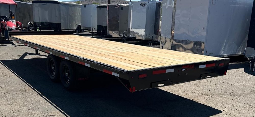 8x24 Double A Highboy Equipment Trailer - 14,000 lb GVWR