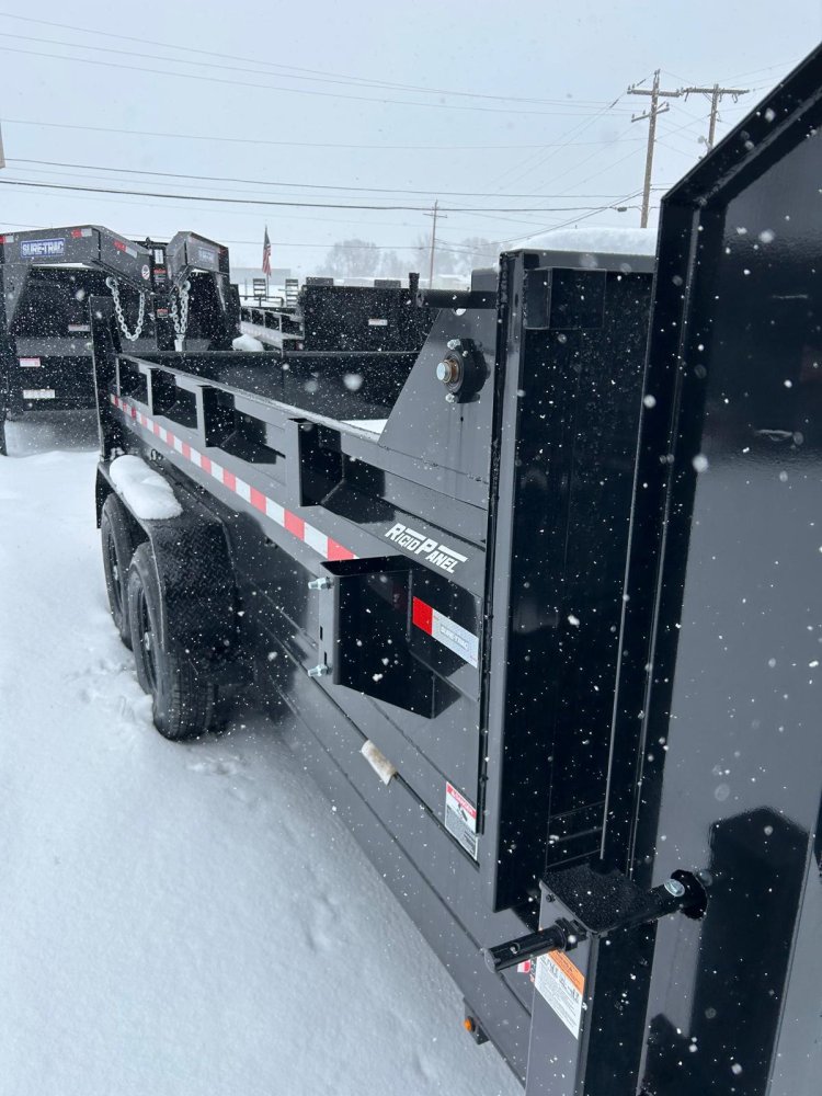 7x14 Sure-Trac HD Low Profile Telescopic Gooseneck Dump Trailer - 14K GVWR | Carson City, NV