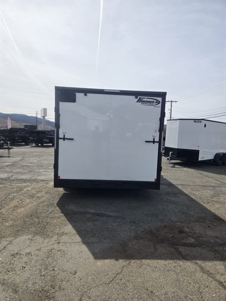 8.5x16 Traverse Flat Top V-Nose Enclosed Cargo Trailer 7K