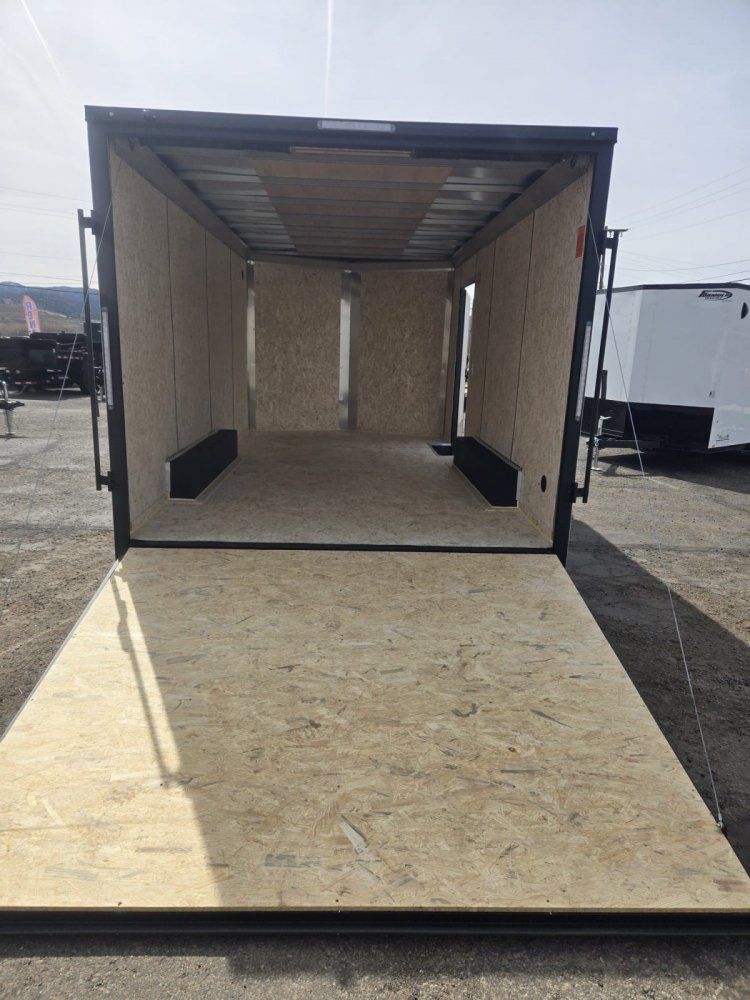 8.5x16 Traverse Flat Top V-Nose Enclosed Cargo Trailer 7K