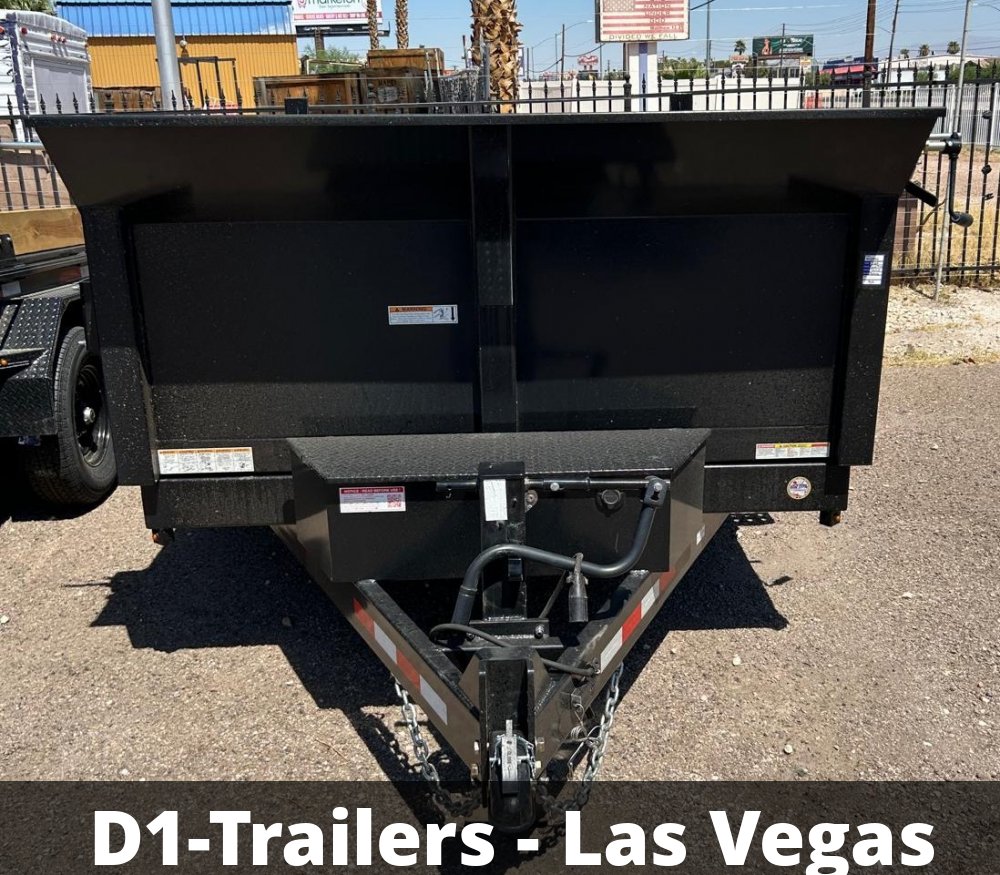 7x12 Sure-Trac Heavy Duty Low Profile Dump Trailer - 14K GVWR | Scissor Lift