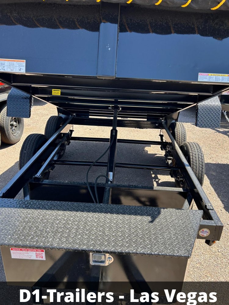 5x10 Low Profile Homeowner Dump Trailer - 7K GVWR | Single Ram