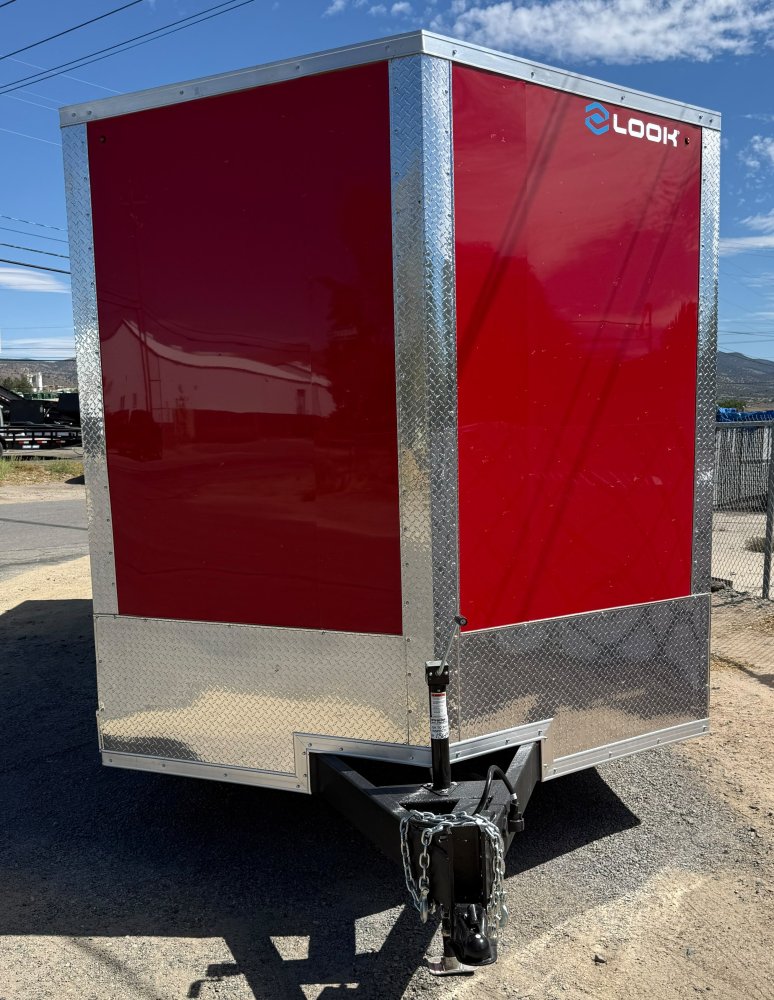 8.5x20 Element SE Enclosed Cargo Trailer - White - Extra Height - 14K Coupler