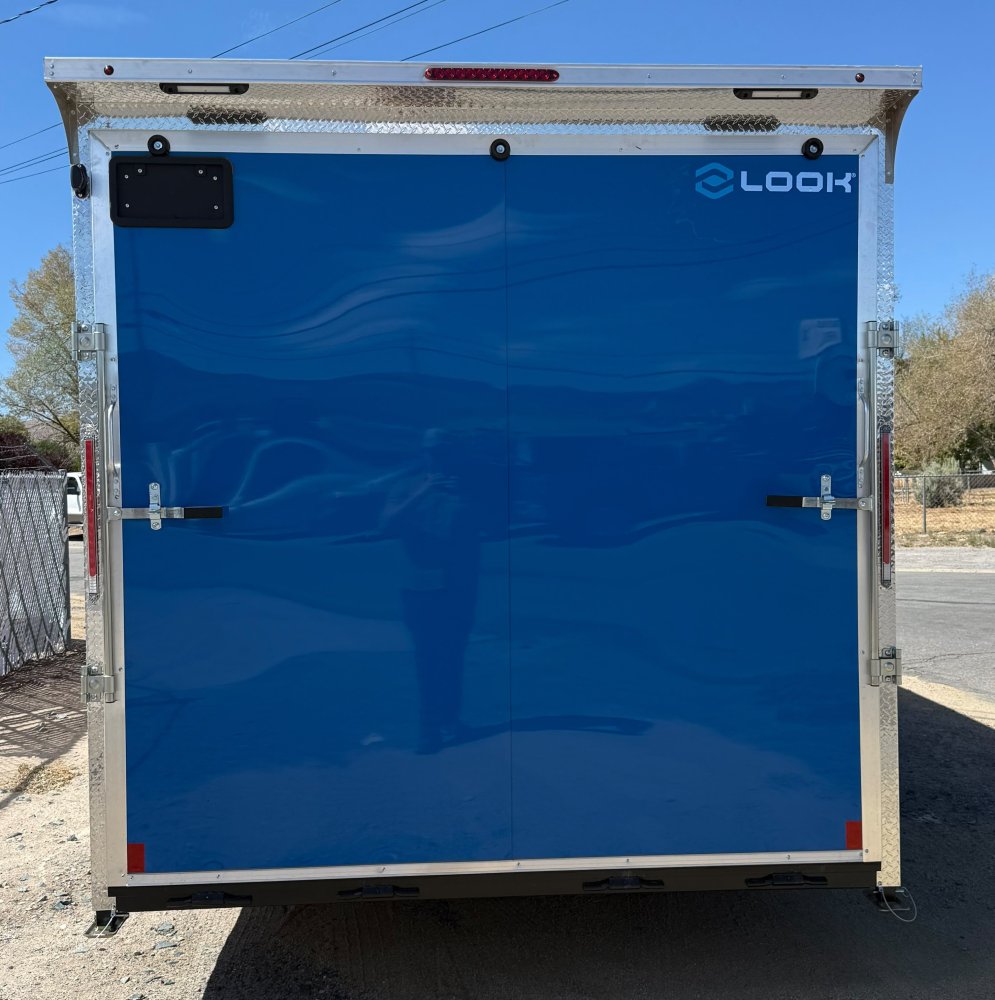 8.5x20 Element SE Enclosed Cargo Trailer - White - Extra Height - 14K Coupler