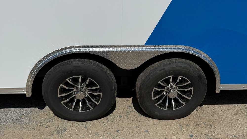 8.5x20 Element SE Enclosed Cargo Trailer - White - Extra Height - 14K Coupler