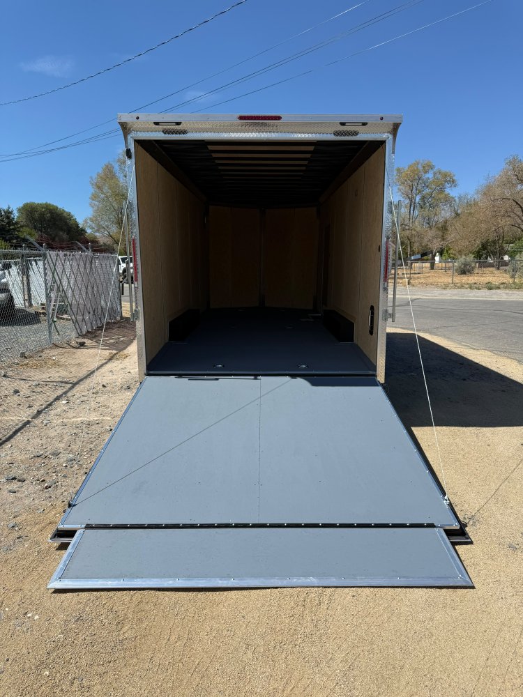 8.5x20 Element SE Enclosed Cargo Trailer - White - Extra Height - 14K Coupler