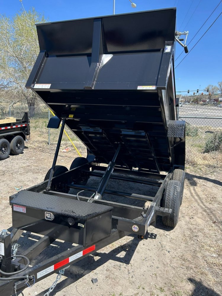 6 x 10 Sure-Trac SD Low Profile Dump Trailer 10k - Upgraded