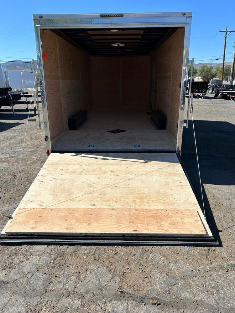 8.5x20 Cargo King Enclosed Trailer - Sleek Black Finish