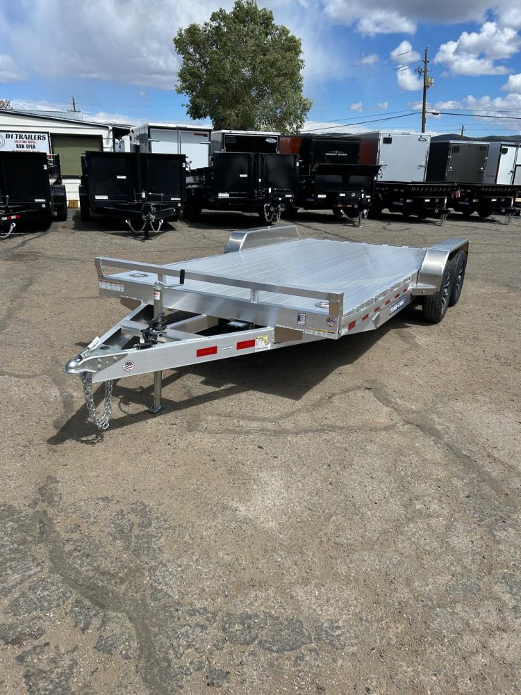 7x18 (14+4) C-Channel Aluminum Deck Car Hauler - 10K GVWR | Carson City, NV