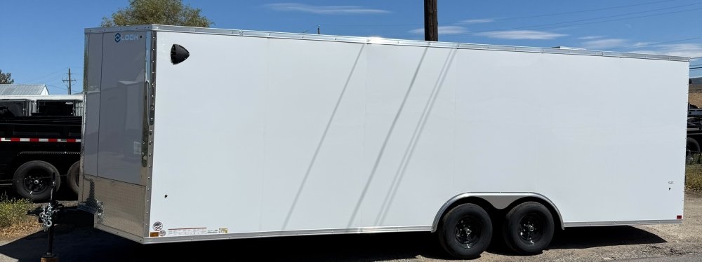 8.5x24 Element SE Enclosed Cargo Trailer - White