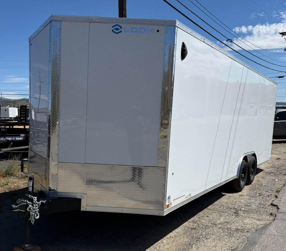 8.5x24 Element SE Enclosed Cargo Trailer - White