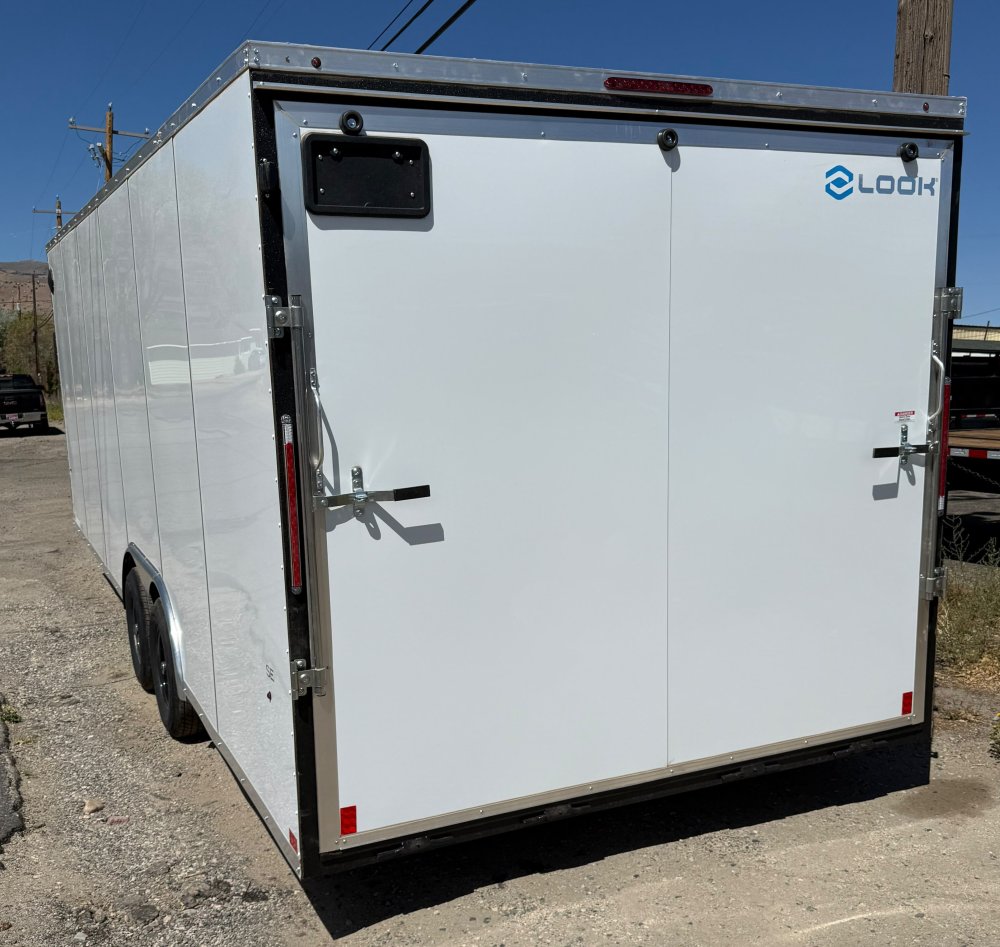 8.5x24 Element SE Enclosed Cargo Trailer - White