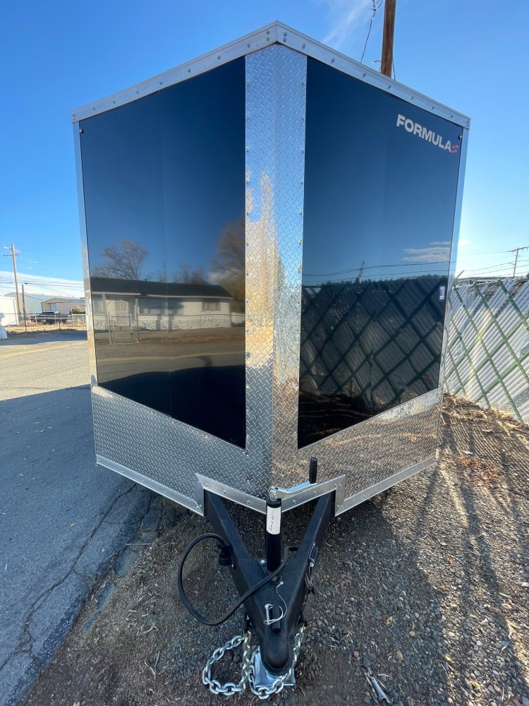 8.5 x 24 Conquest SE Enclosed Car Hauler - Composite Black - 9,900 GVWR
