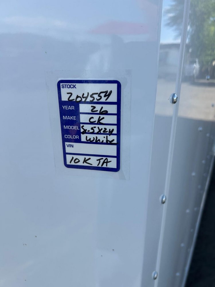 8.5x24 Cargo King Enclosed Trailer - Heavy-Duty Cargo Hauler