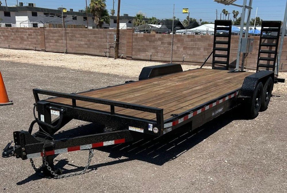 7x20 Sure-Trac Equipment Trailer - 14K GVWR | Heavy Duty (18+2)