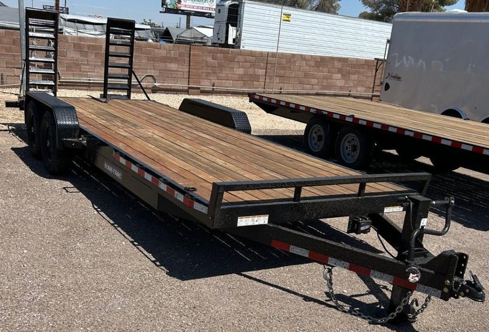 7x20 Sure-Trac Equipment Trailer - 14K GVWR | Heavy Duty (18+2)