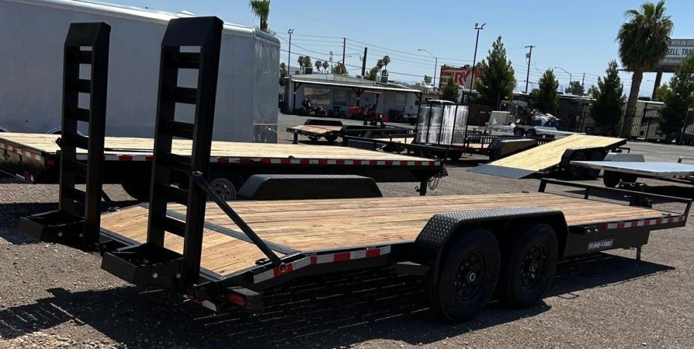 7x20 Sure-Trac Equipment Trailer - 14K GVWR | Heavy Duty (18+2)