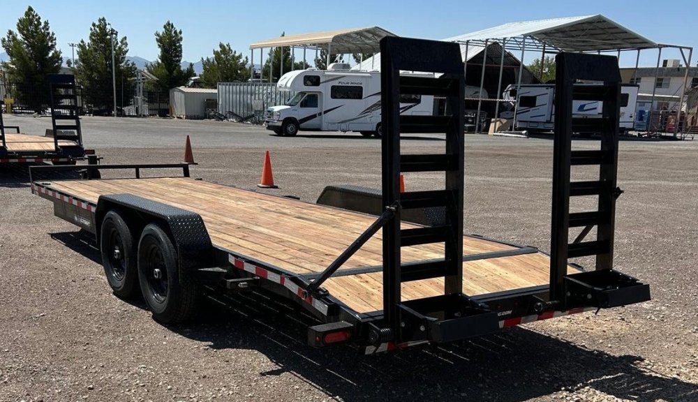 7x20 Sure-Trac Equipment Trailer - 14K GVWR | Heavy Duty (18+2)