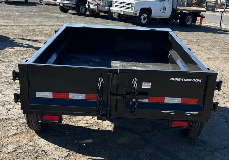 5x8 Sure-Trac Low Profile Homeowner Dump Trailer 5K SR