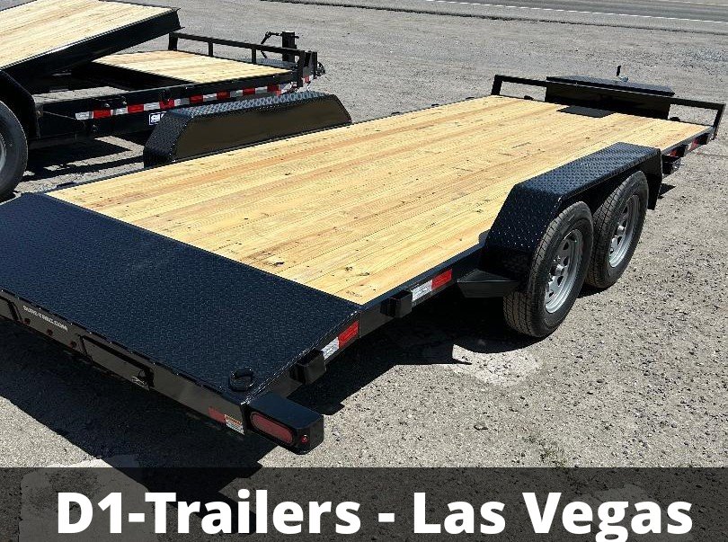 7x18 C-Channel Car Hauler Trailer (16+2) - Built for Performance
