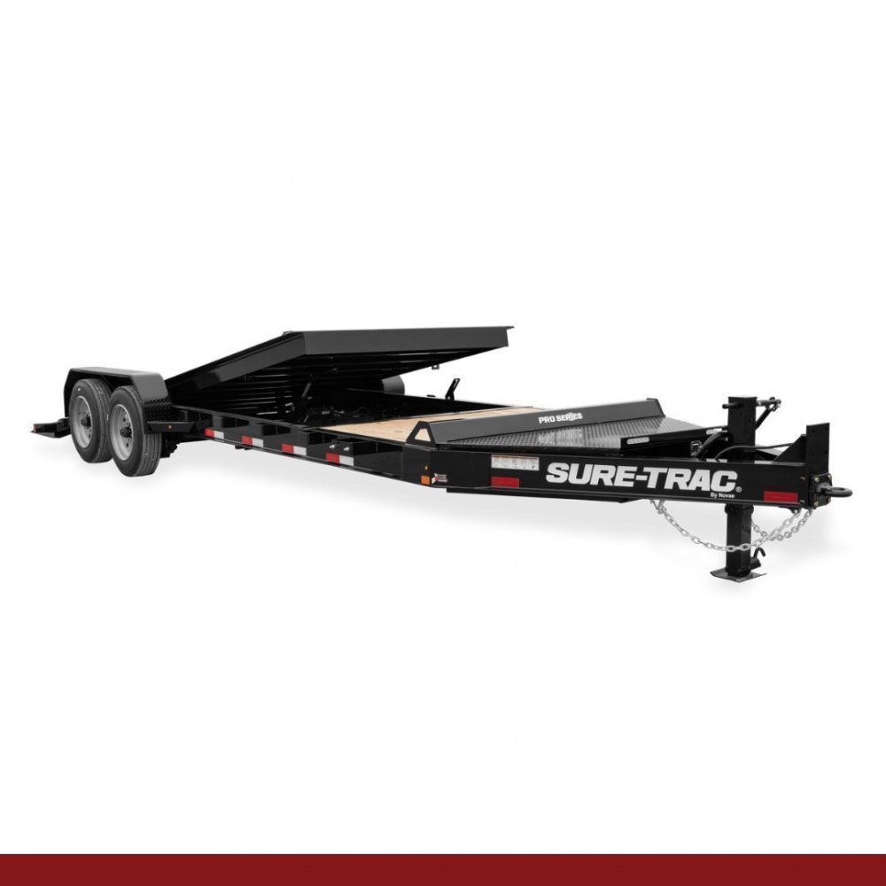 20' , 22K Sure-Trac Equipment - PRO SERIES TILT BED EQUIPMENT EQUIPMENT TRAILERS