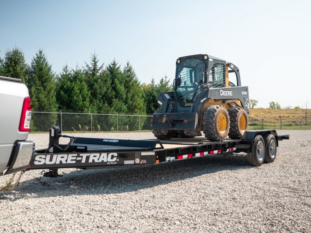 20' , 22K Sure-Trac Equipment - PRO SERIES TILT BED EQUIPMENT EQUIPMENT TRAILERS
