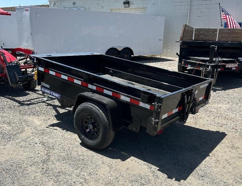 5x8 Sure-Trac Low Profile Homeowner Dump Trailer 5K SR