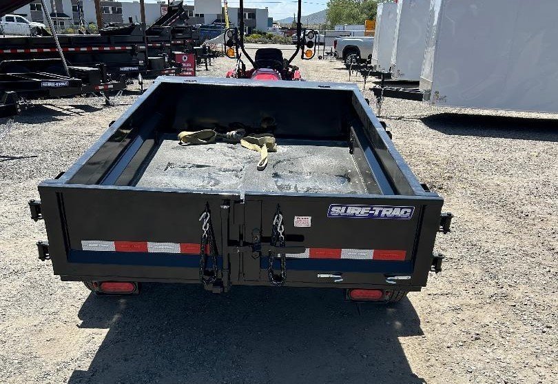 5x8 Sure-Trac Low Profile Homeowner Dump Trailer 5K SR