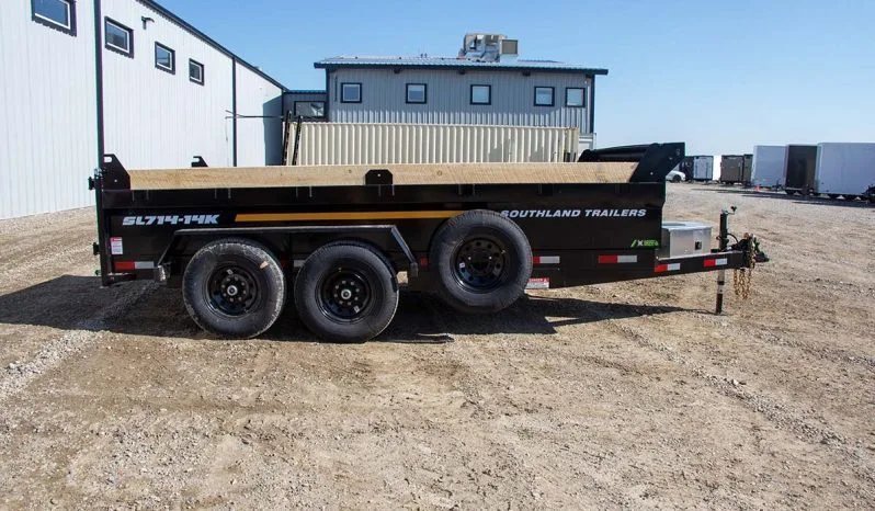 7x14 Southland Dump Trailer 14k GVWR