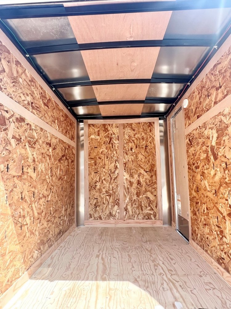 5x8 Forest River Cargo King Enclosed Cargo Trailer - White - 3K GVWR